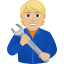Эмодзи 🧑🏼‍🔧 JoyPixels