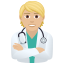Эмодзи 🧑🏼‍⚕️ JoyPixels