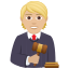 Эмодзи 🧑🏼‍⚖️ JoyPixels