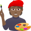 Эмодзи 🧑🏾‍🎨 JoyPixels