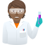 Эмодзи 🧑🏾‍🔬 JoyPixels