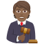 Эмодзи 🧑🏾‍⚖️ JoyPixels