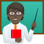 Эмодзи 🧑🏿‍🏫 JoyPixels