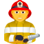 Эмодзи 🧑‍🚒 JoyPixels