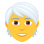 Эмодзи 🧑‍🦳 JoyPixels