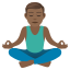Эмодзи 🧘🏾‍♂️ JoyPixels