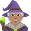 Эмодзи 🧙🏽 JoyPixels
