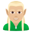 Эмодзи 🧝🏼‍♂️ JoyPixels