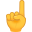 Эмодзи ☝️ JoyPixels