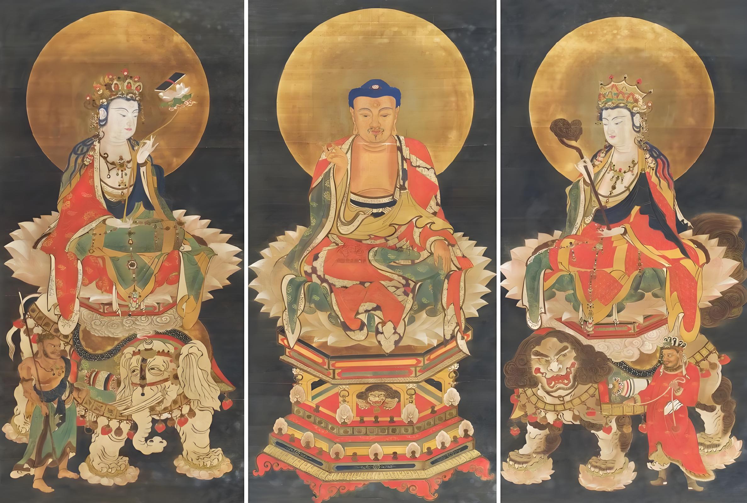 华严三圣