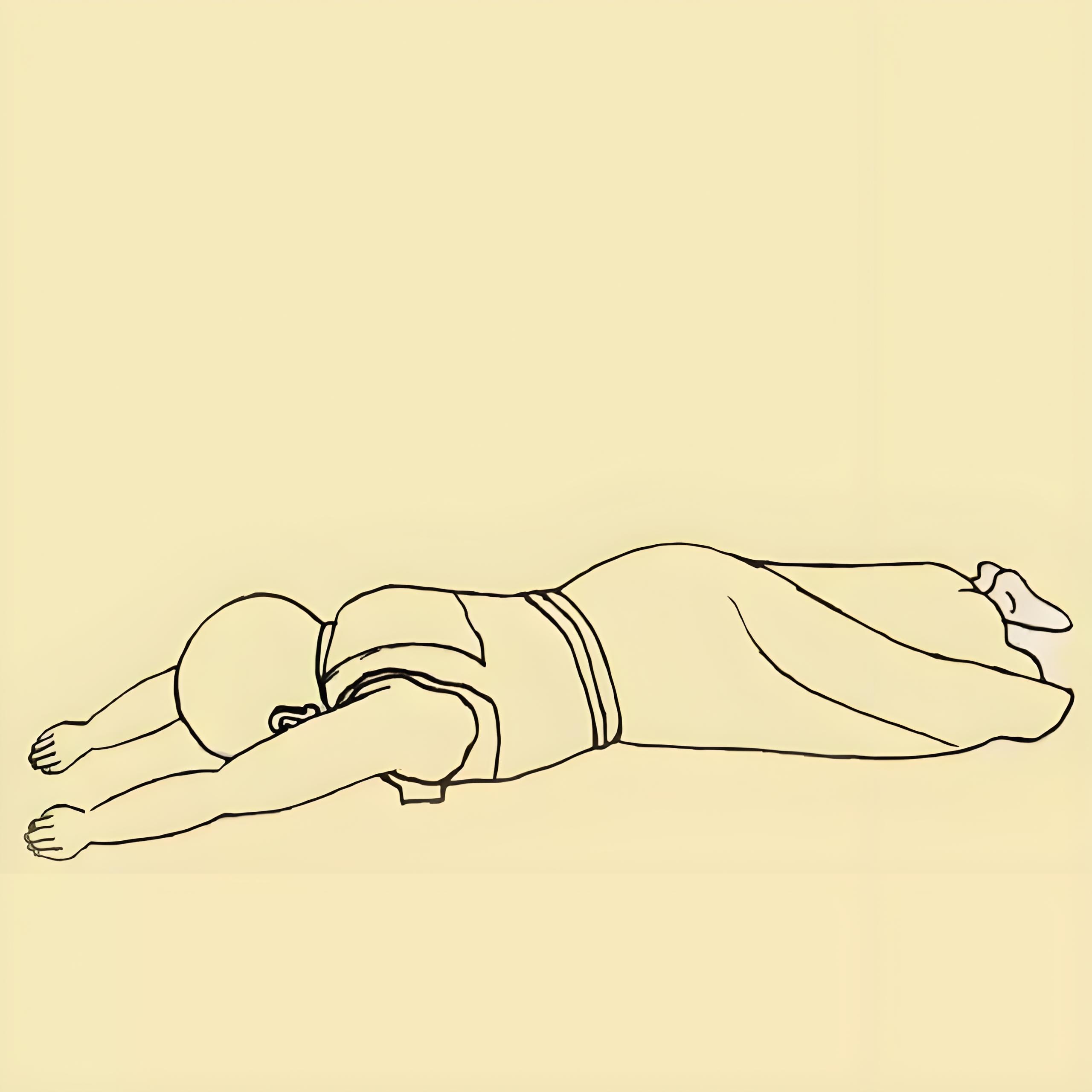 Buddhist Prostrations: Hands sliding forward