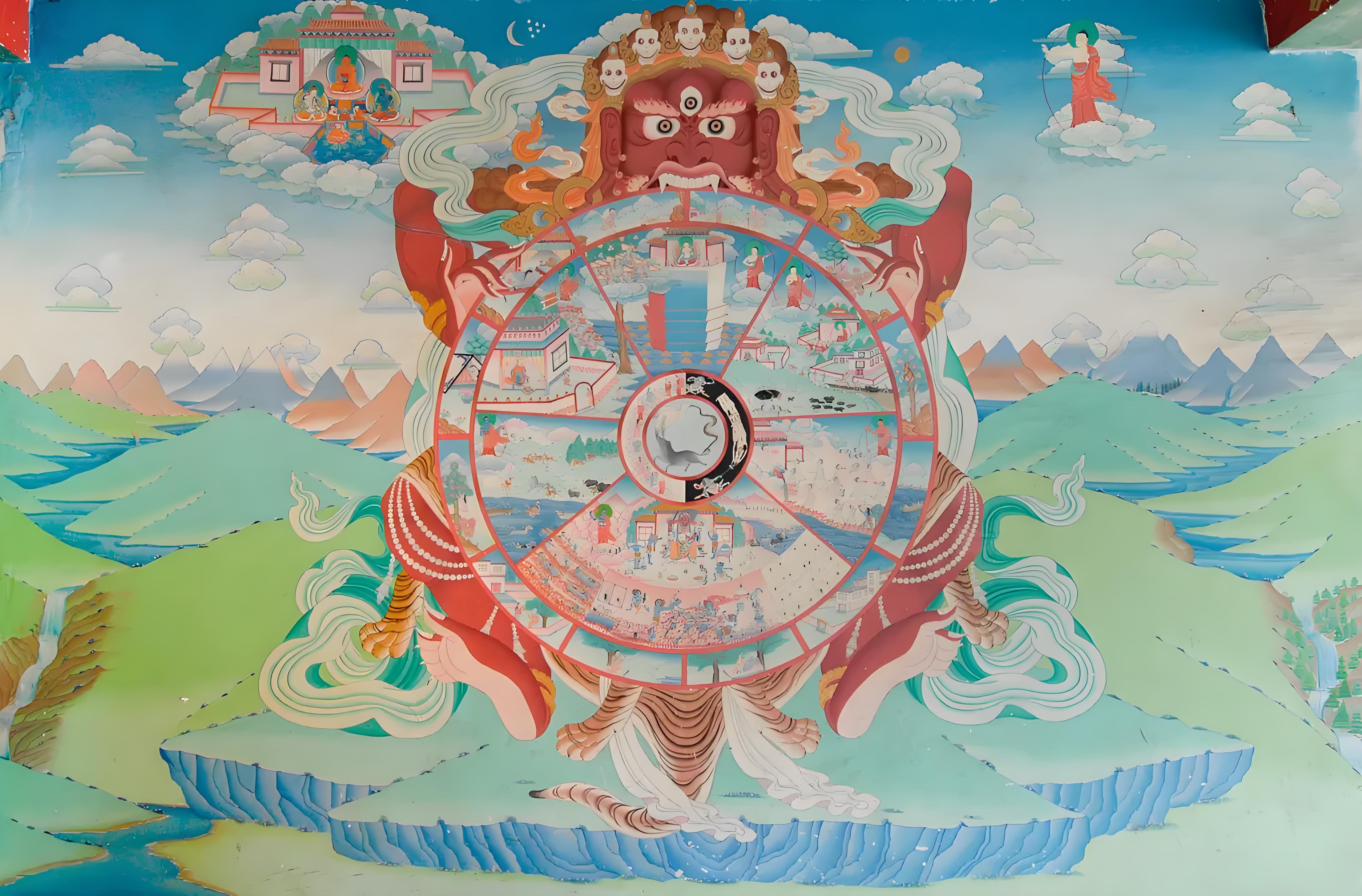 Buddhist Cosmology: Wheel of Life