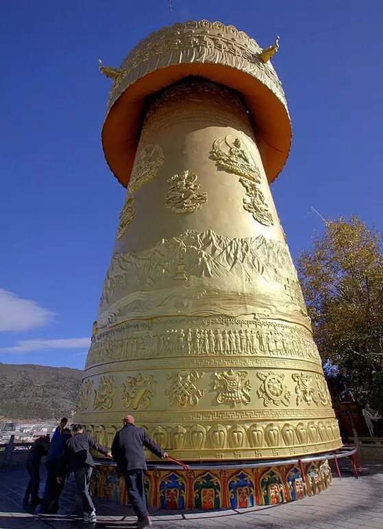 The World's Largest Prayer Wheel
