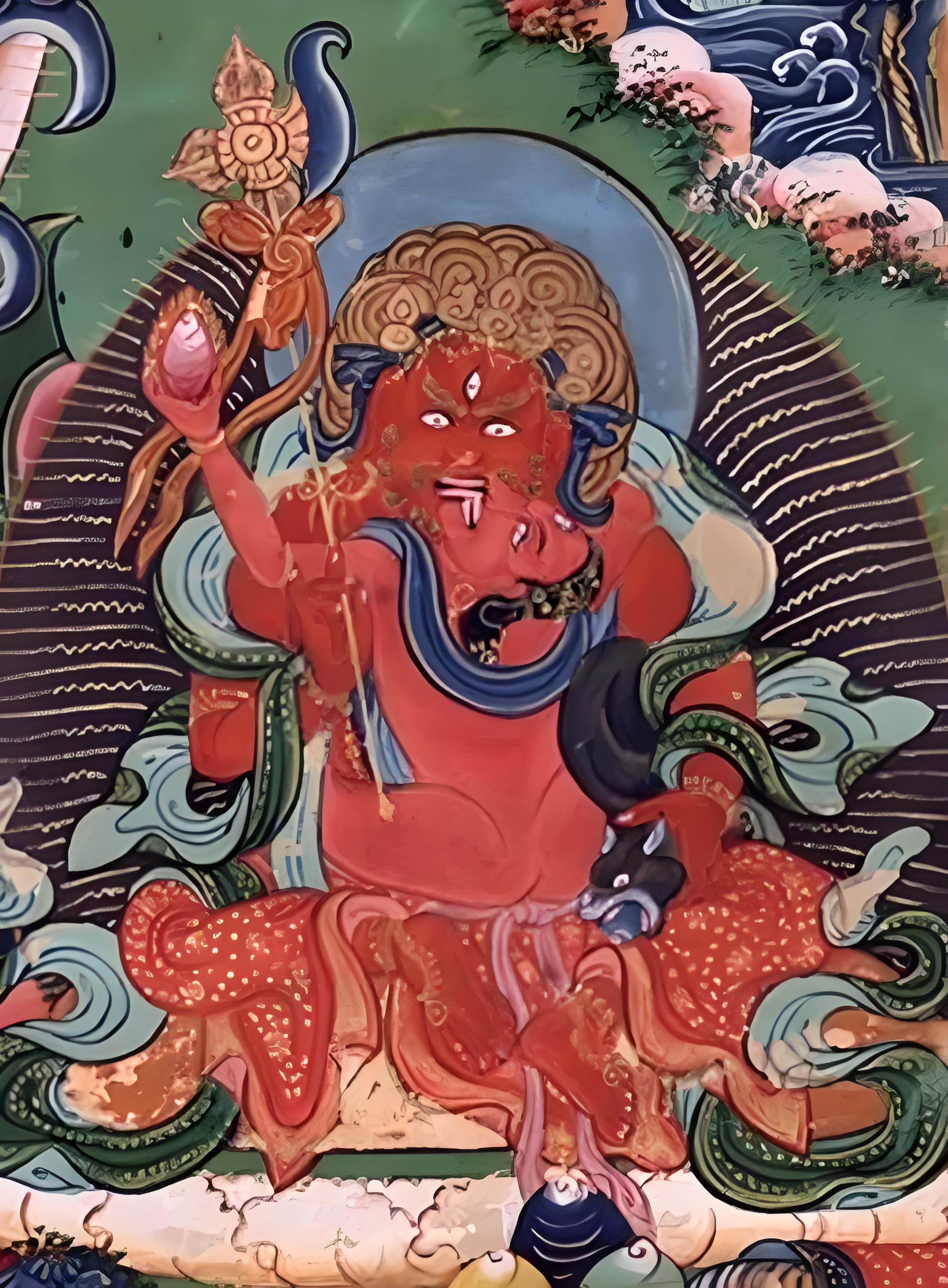 财宝天王（红 双身）