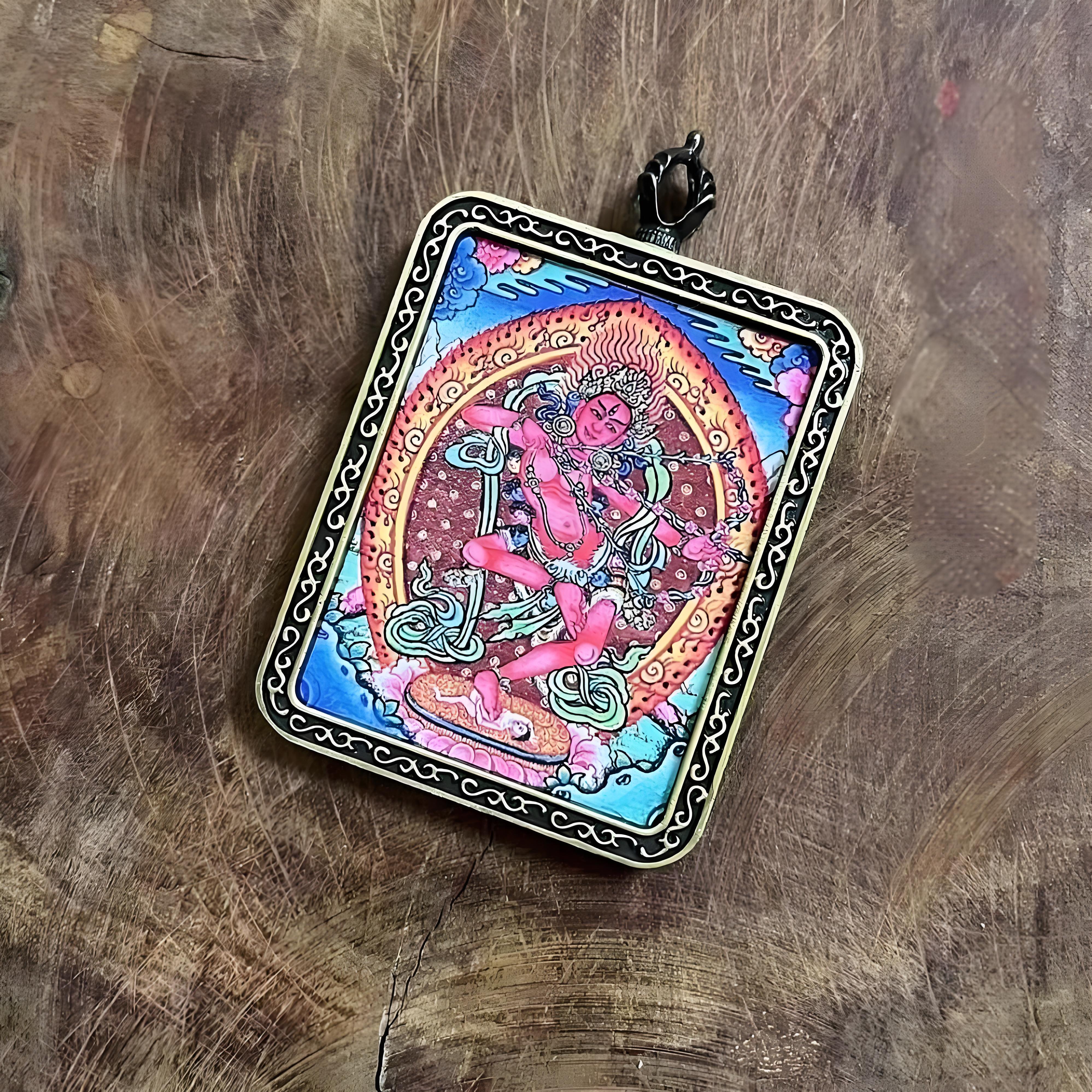 Kurukulla Thangka | Buddhist Amulet Necklace