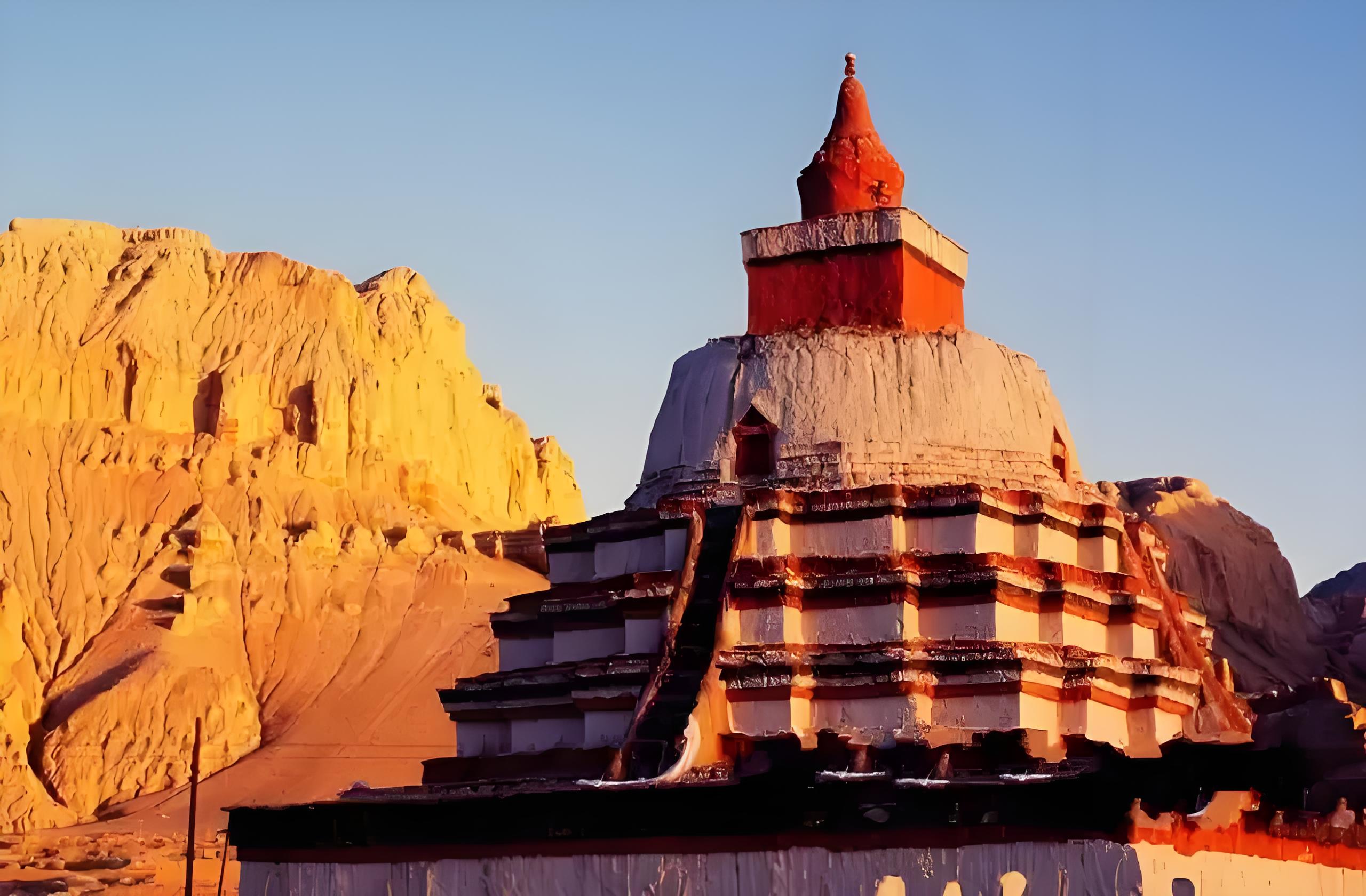 Toling Monastery Stupas in Zanda County, Tibet