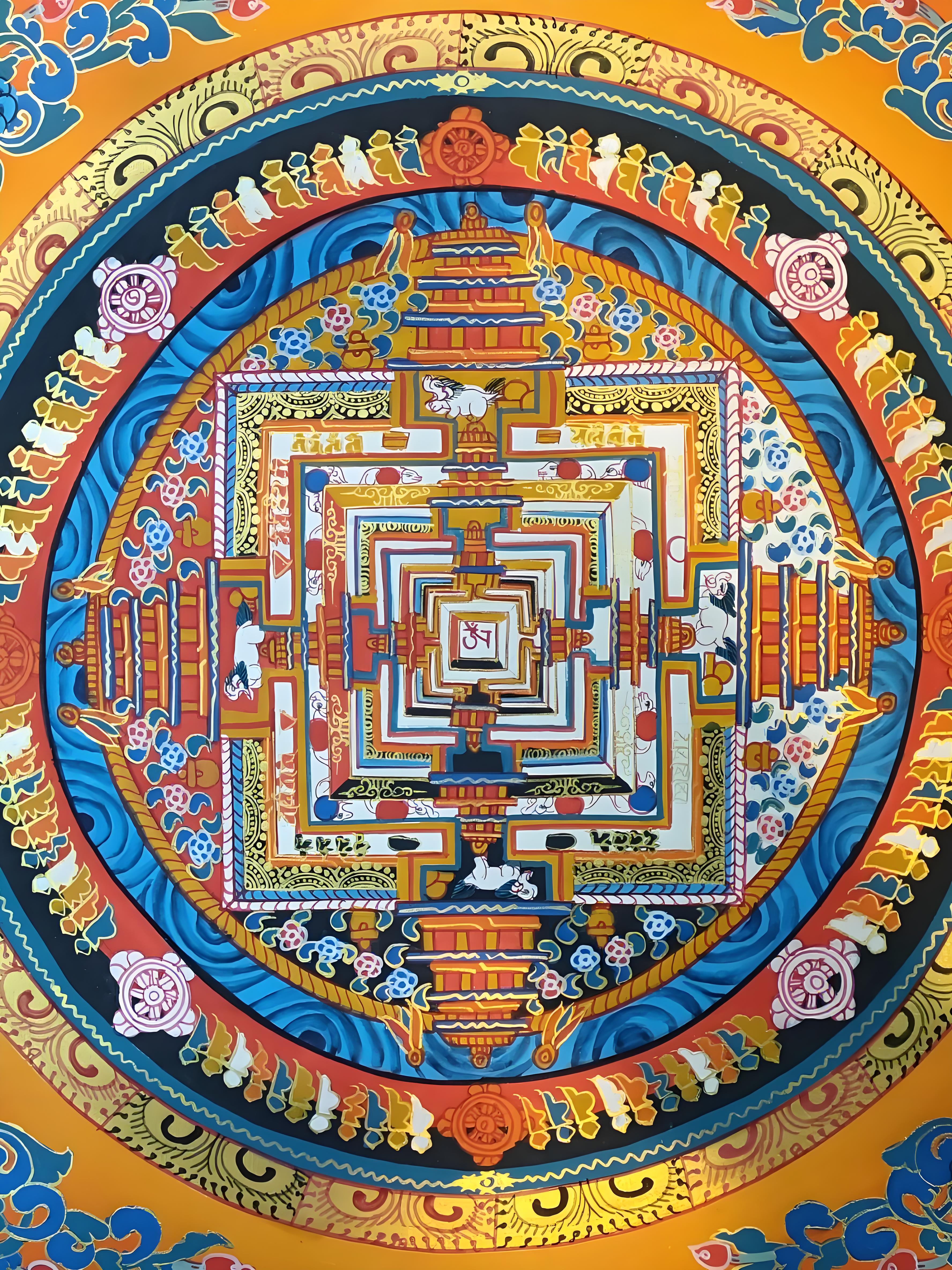 Buddhist Cosmology: mandalas
