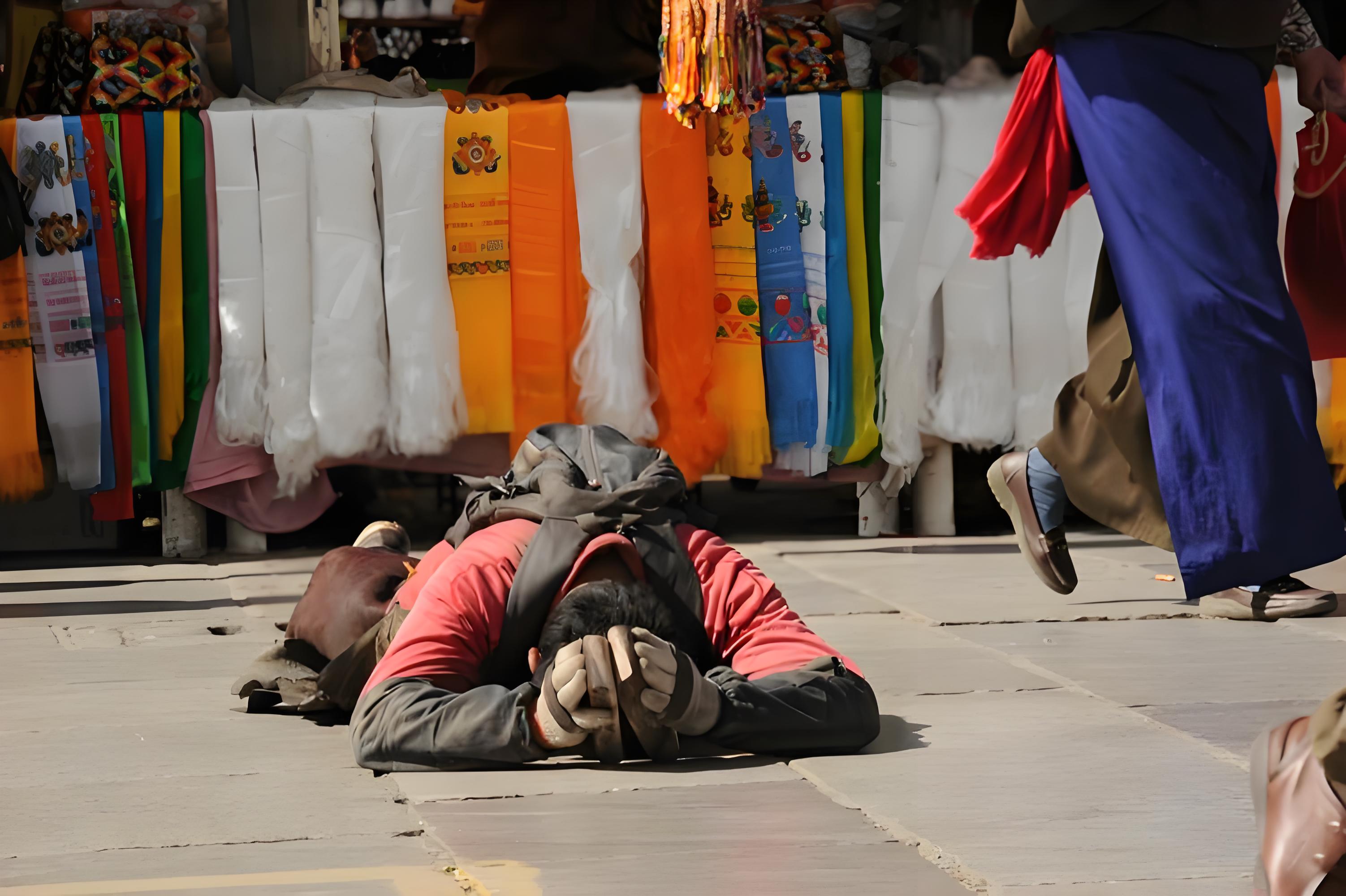 Tibetan Buddhist Prostrations