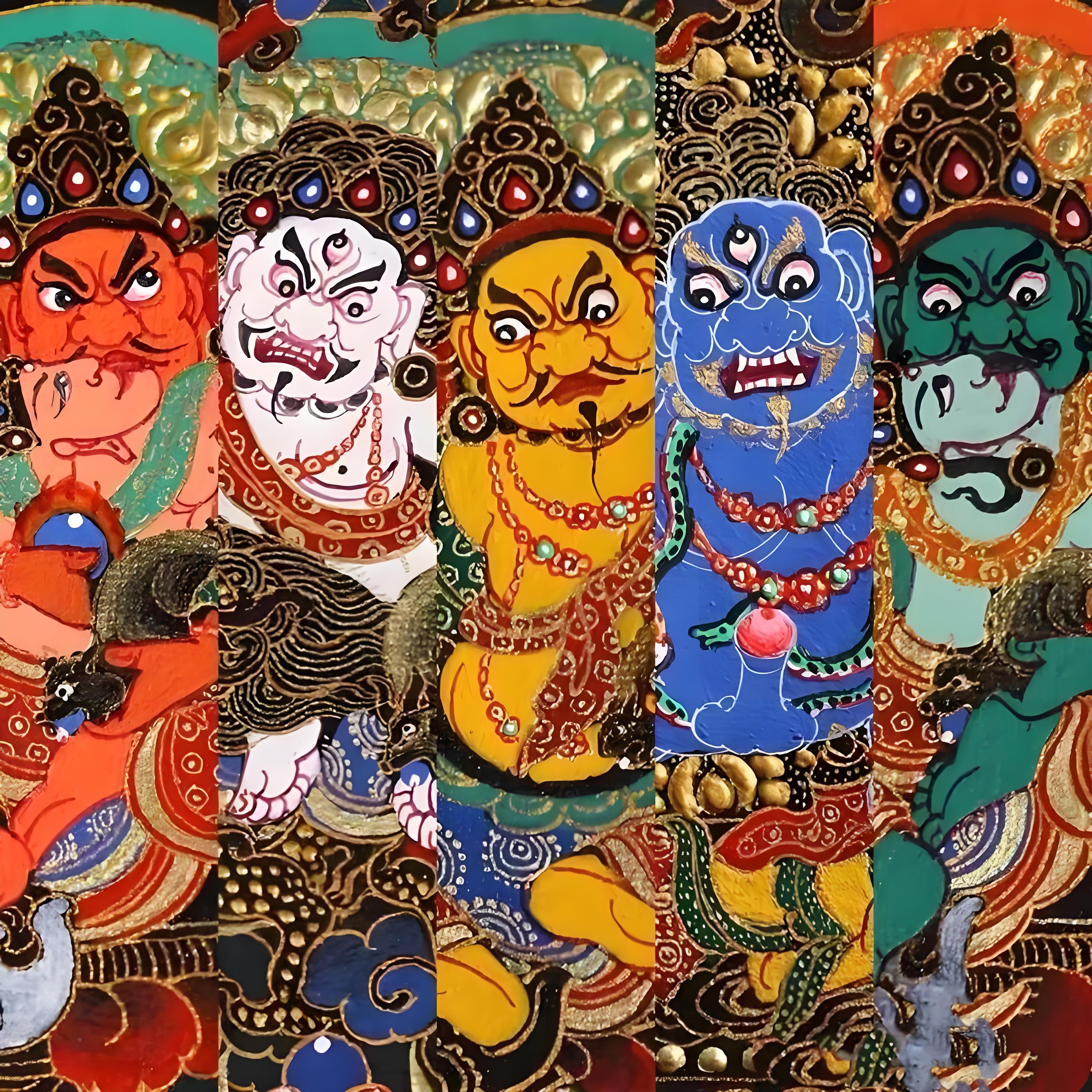 Deities in Tibetan Buddhism (7): The Five Dzambhala|Jambhala