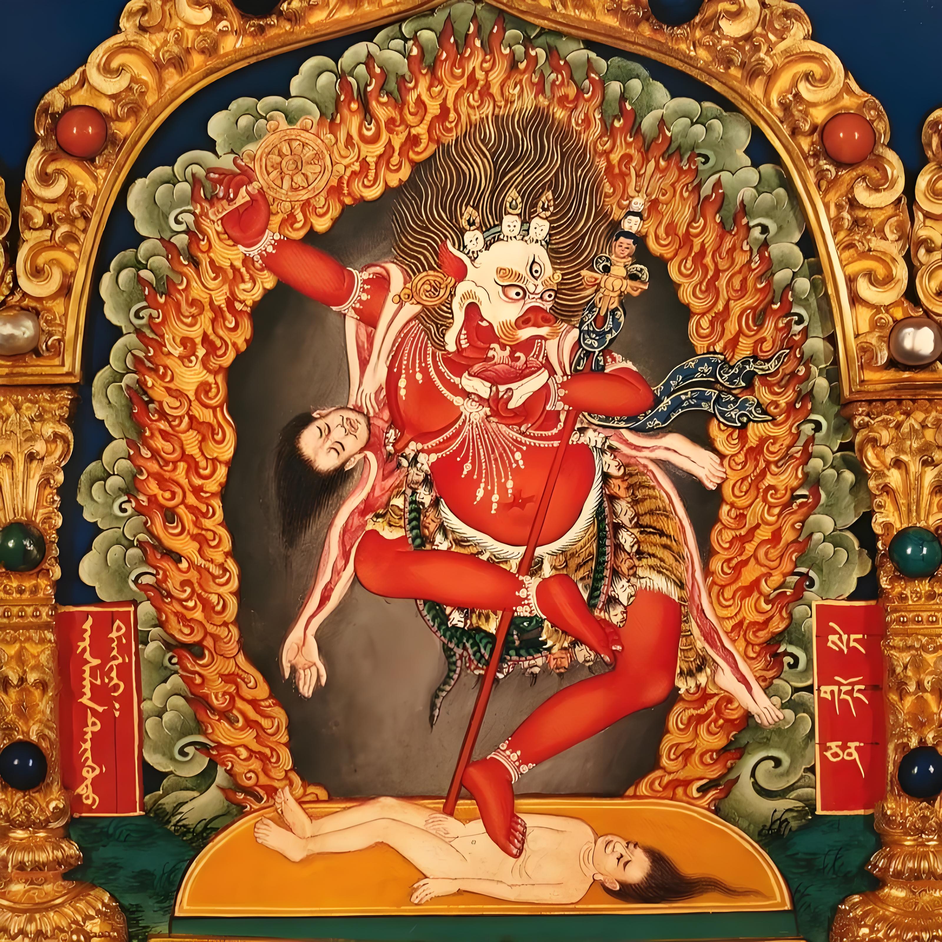 Lion-Faced Dakini Mantra