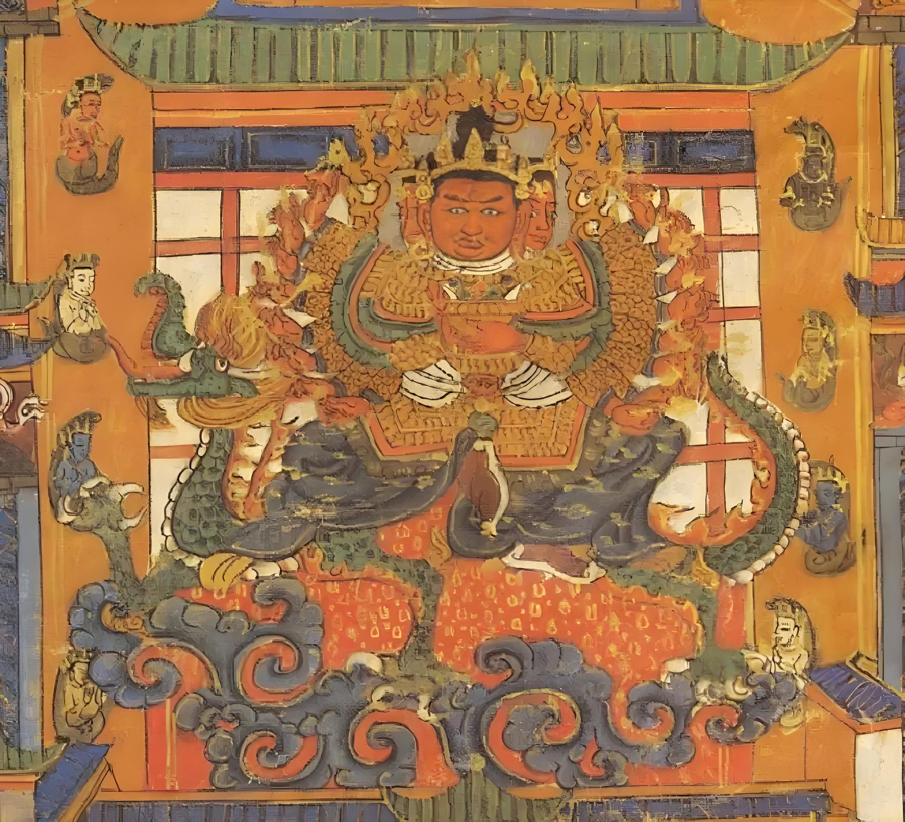 妙舞财宝天王（骑龙财宝天王 ）