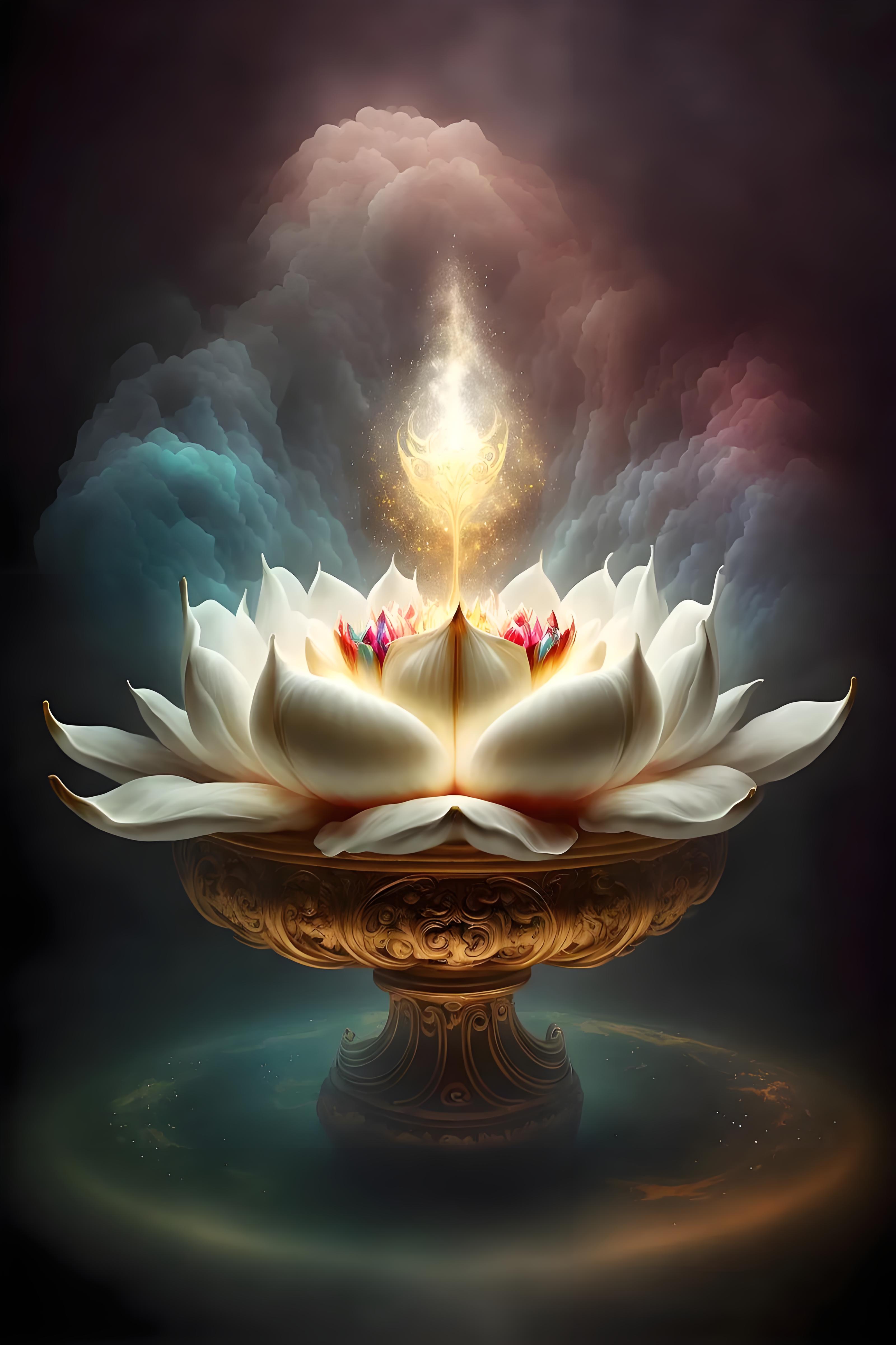 Buddhist Nirvana Symbol: Lotus Flower