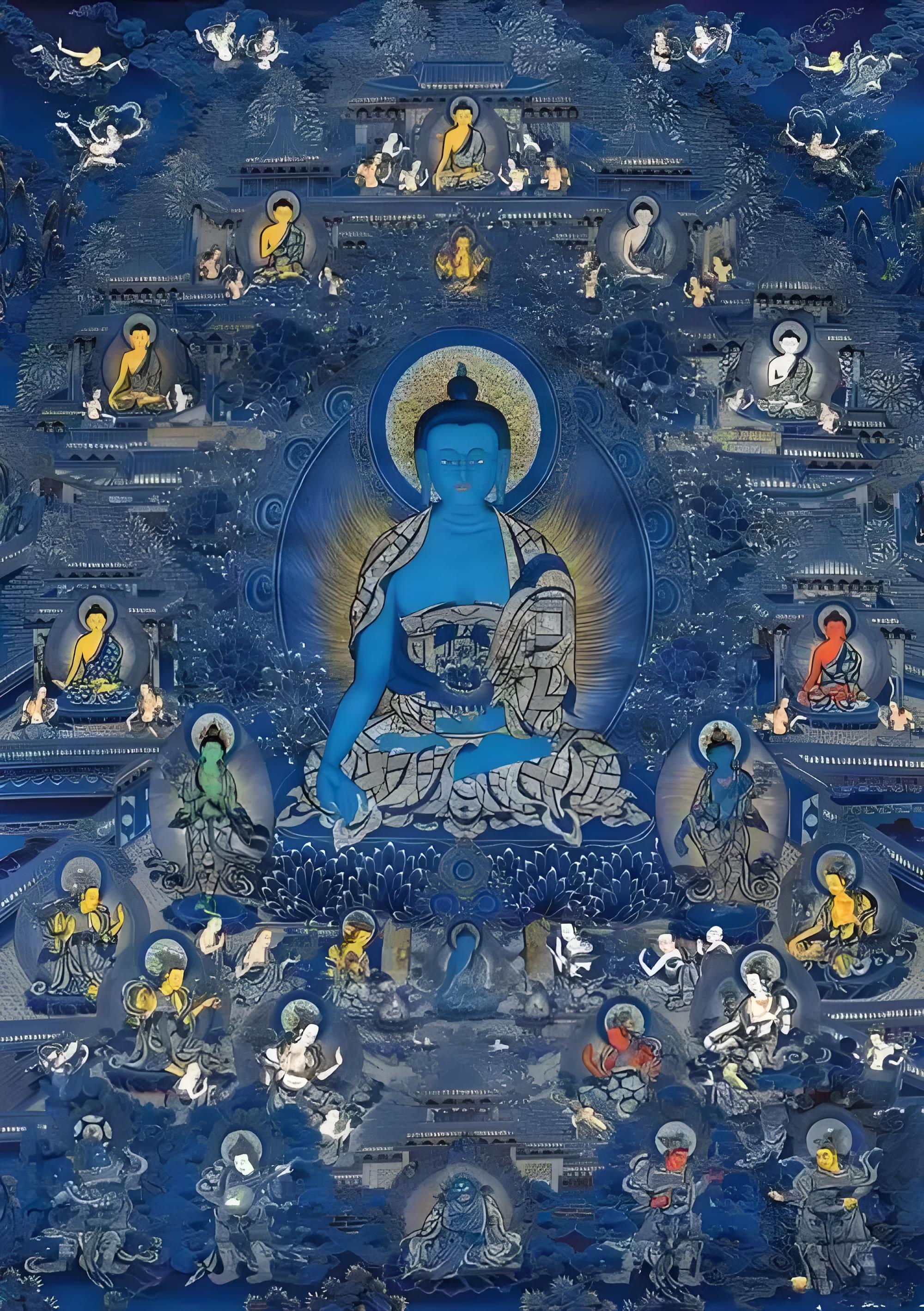 The Twelve Great Vows of Medicine Buddha