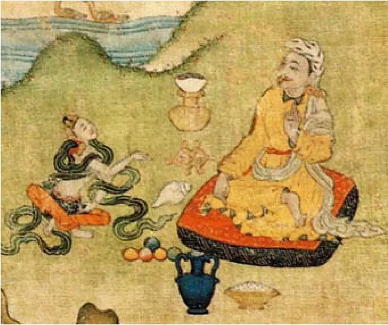 Deities in Tibetan Buddhism : Bhandepa