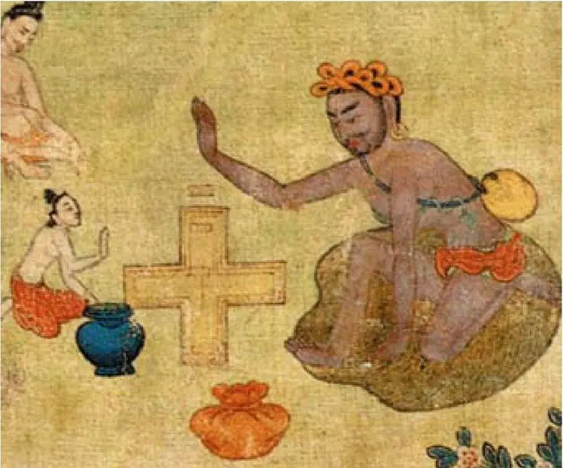 Deities in Tibetan Buddhism : Dhandepa