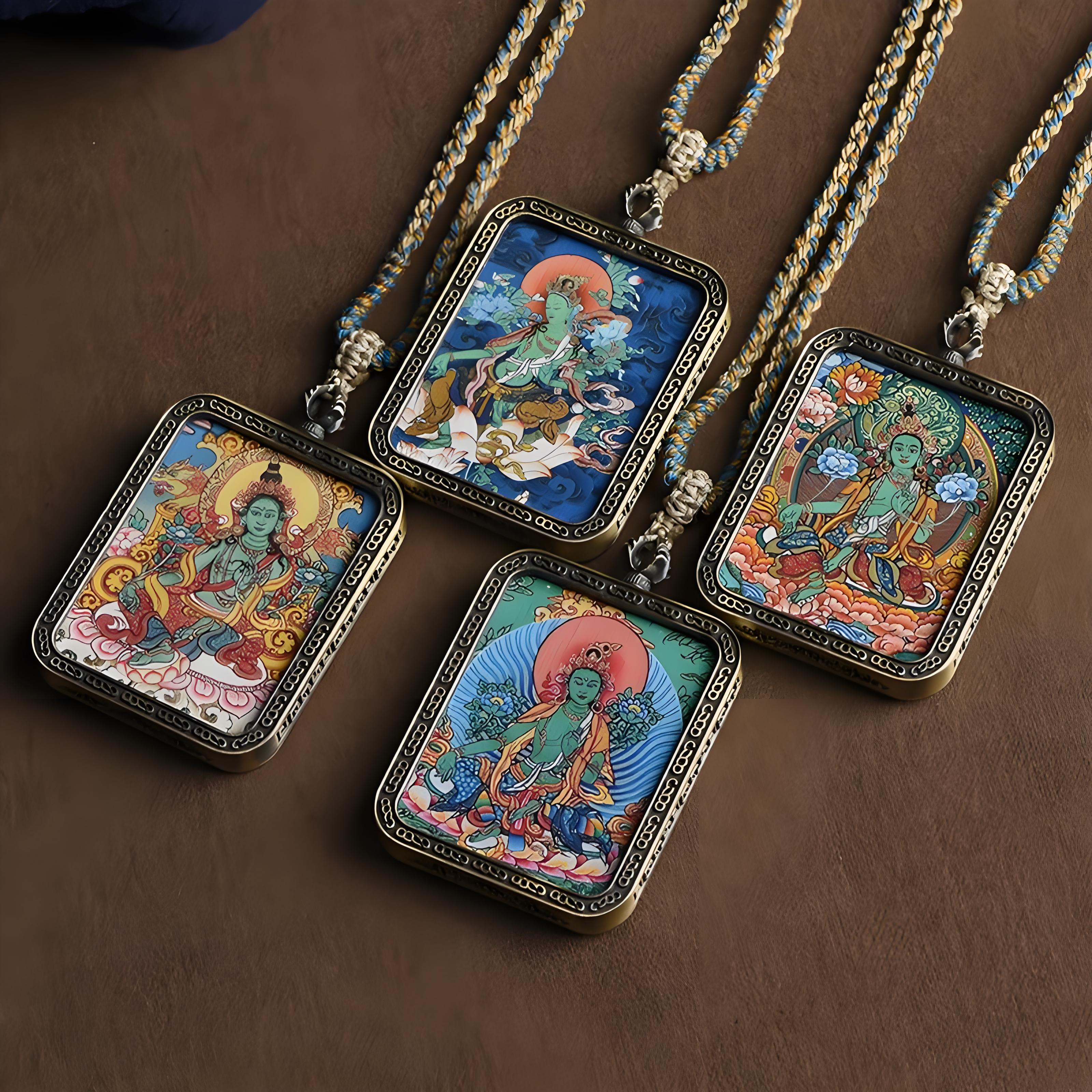 Green Tara Thangka | Tibetan Thangka