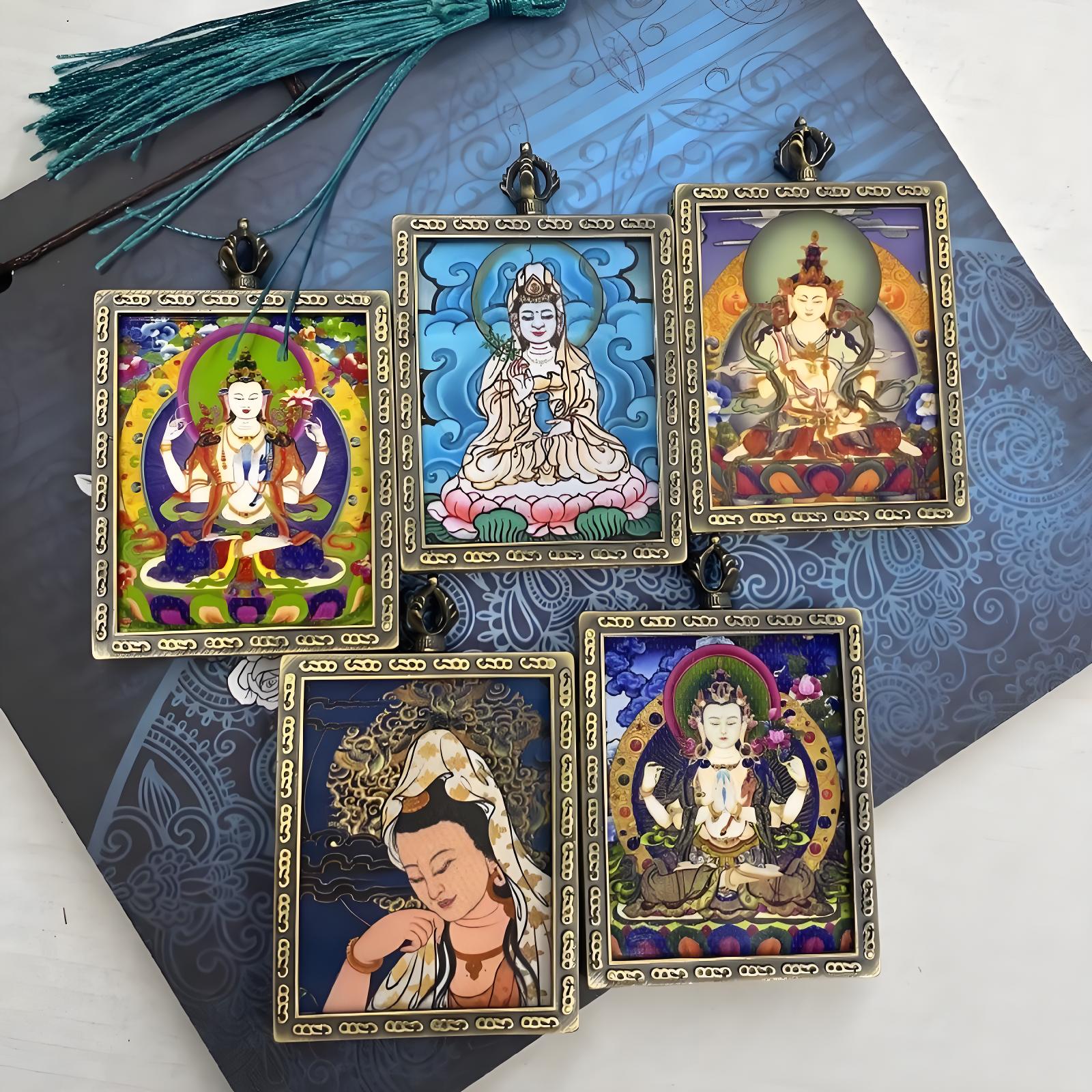 Guanyin Bodhisattva (Avalokiteshvara) Tibetan Thangka
