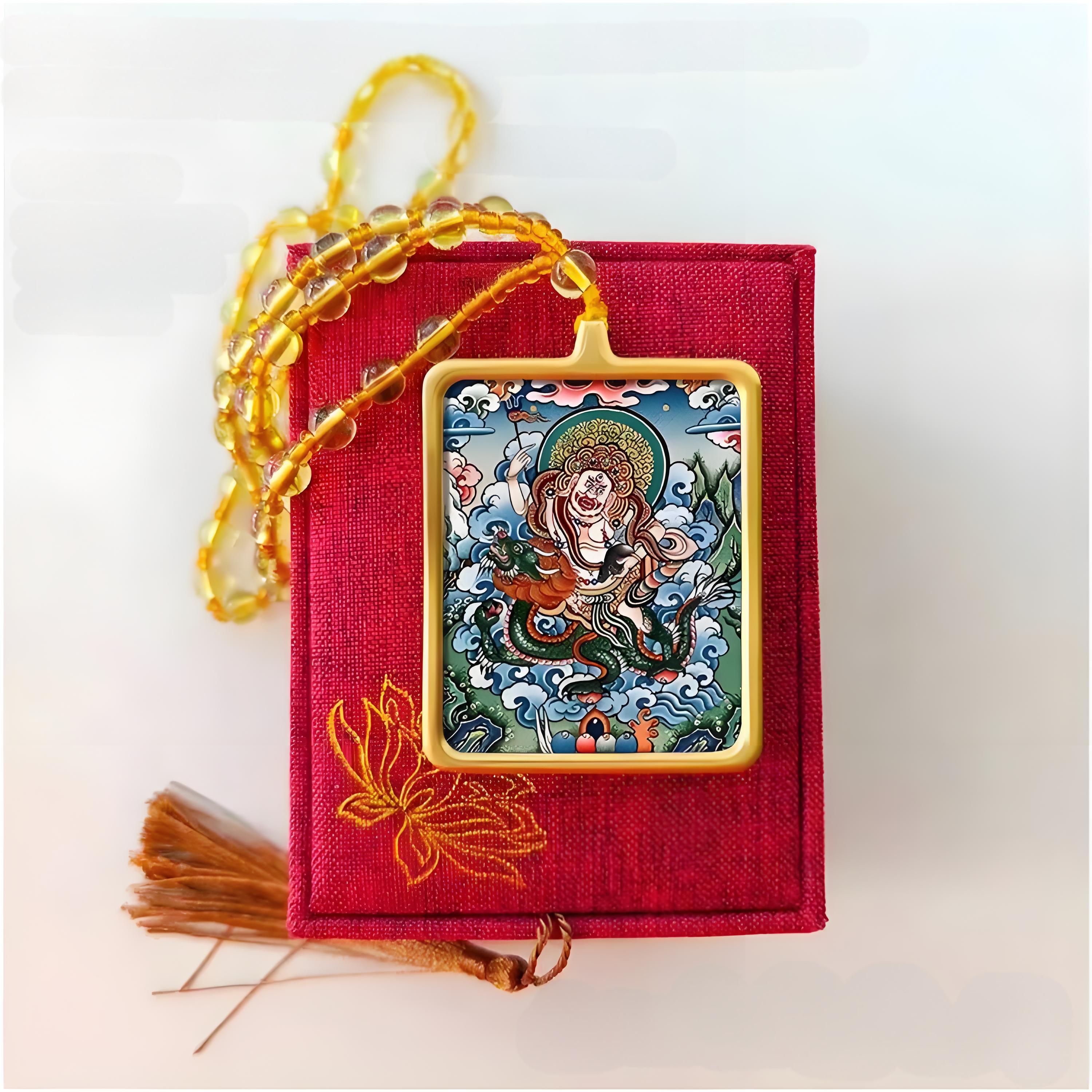 White Dzambhala Thangka