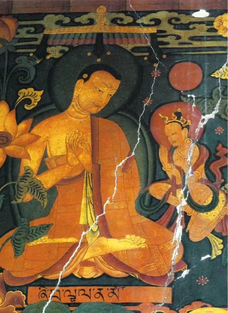 Deities in Tibetan Buddhism: Shantipa