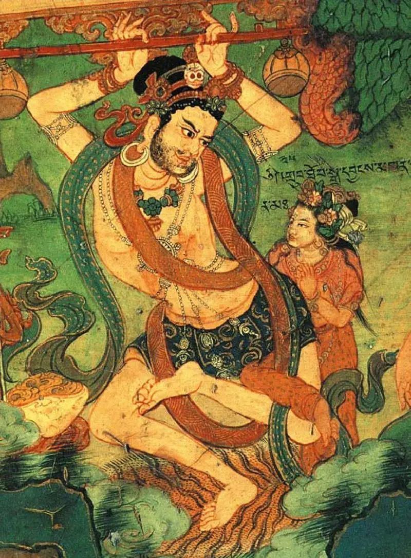 藏传佛教神灵（15）：卓隆巴、维鲁巴、唐提巴、札兰陀罗、多堪那巴