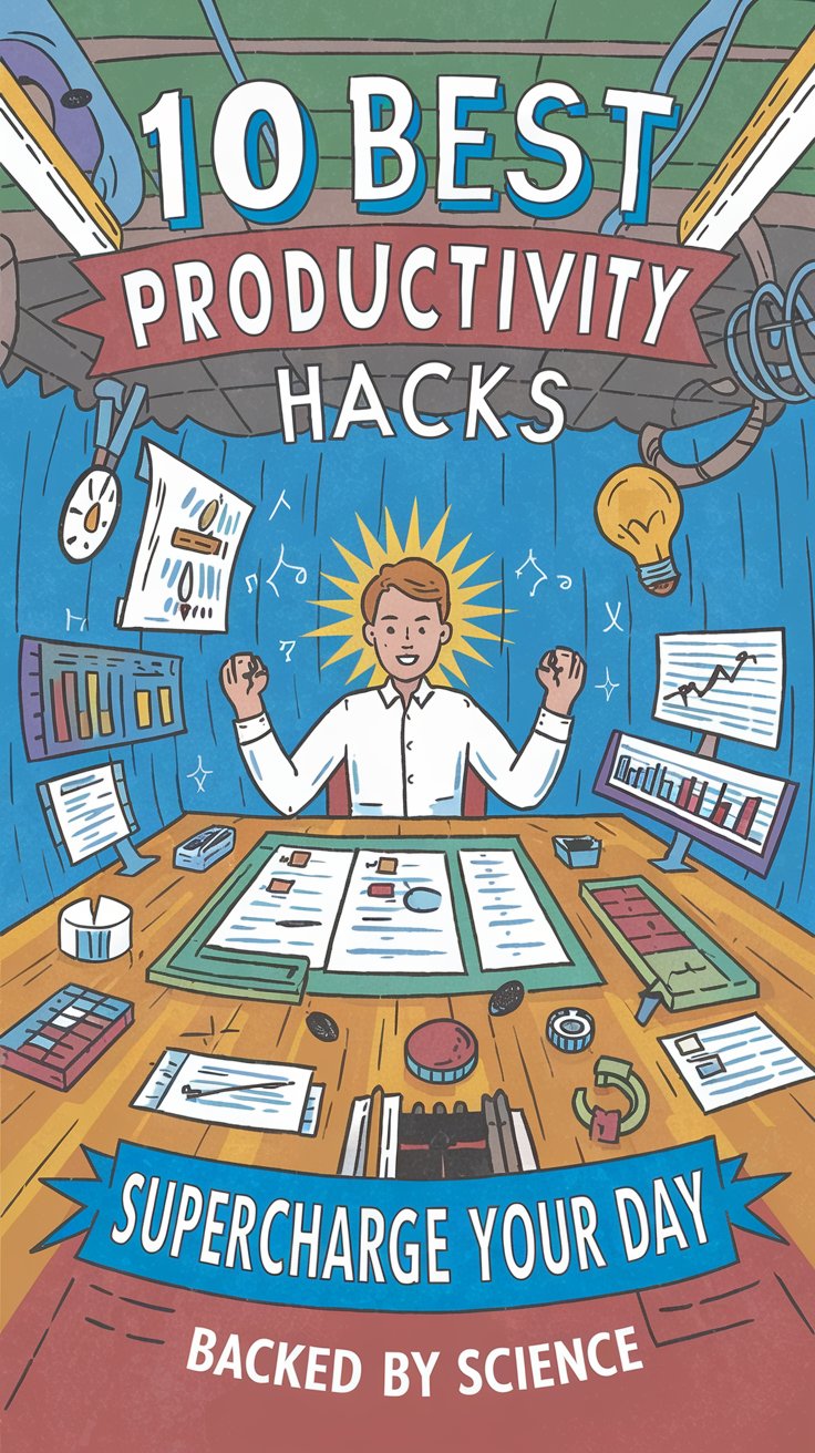 10 Best Productivity Hacks to Supercharge Your Day (Backed by Science)