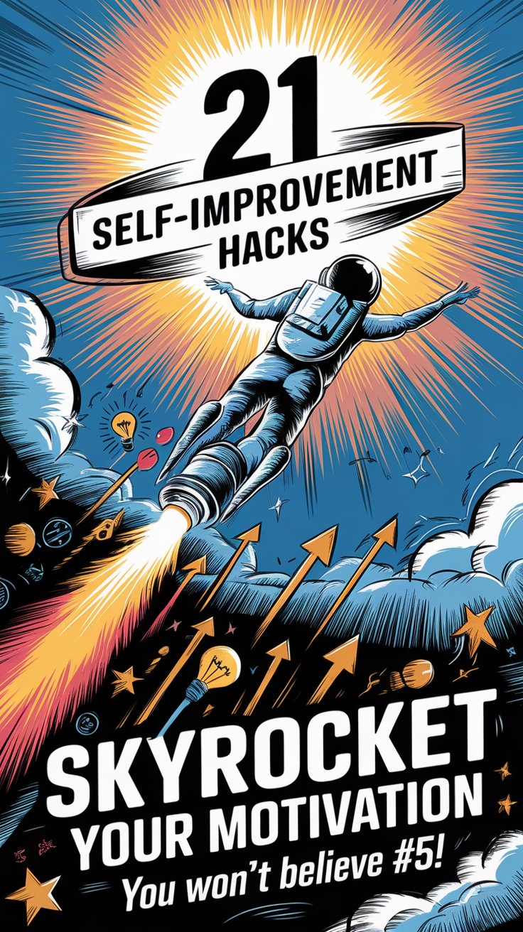 21 Self-Improvement Hacks That Will Skyrocket Your Motivation (You Won’t Believe #5!)