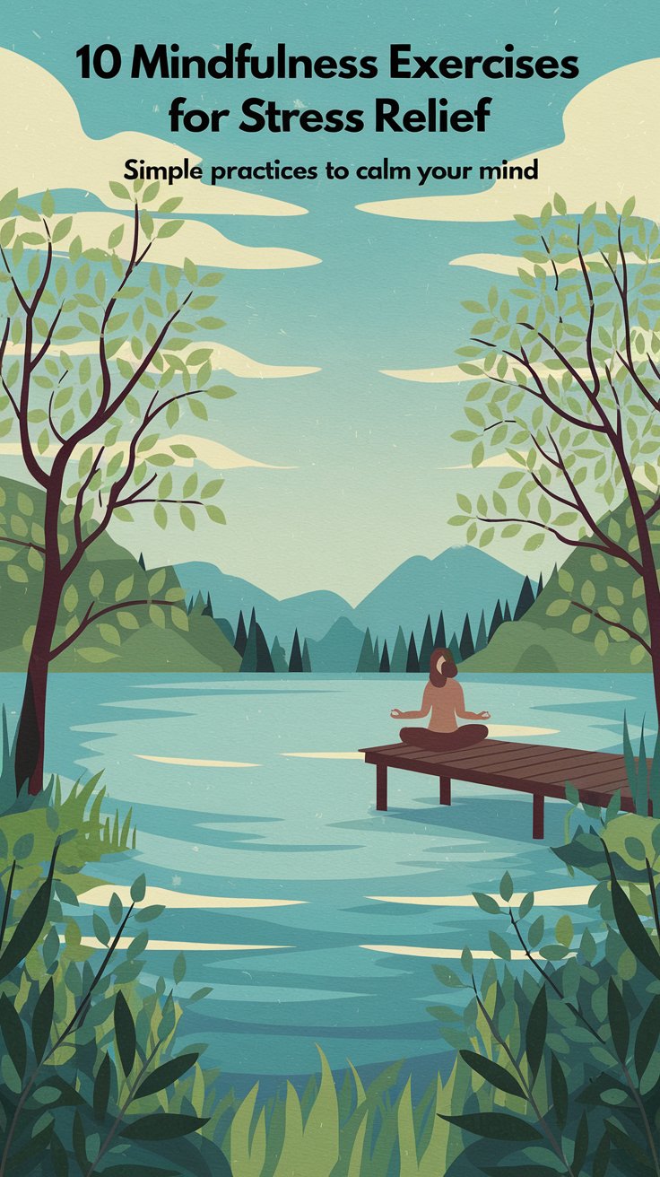 10 Mindfulness Exercises for Stress Relief: Simple Practices to Calm Your Mind