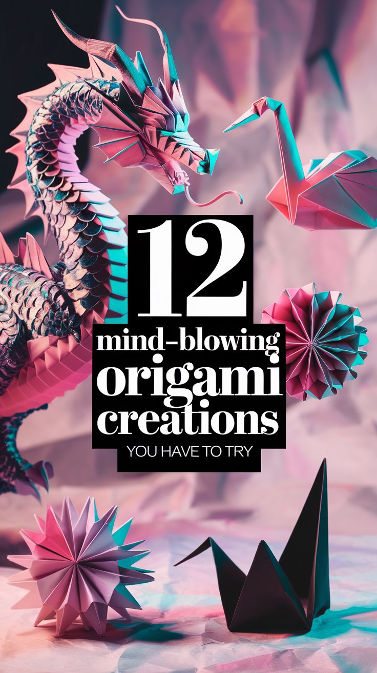 12 Mind-Blowing Origami Creations You Have to Try (Warning: #6 Is a Showstopper!)