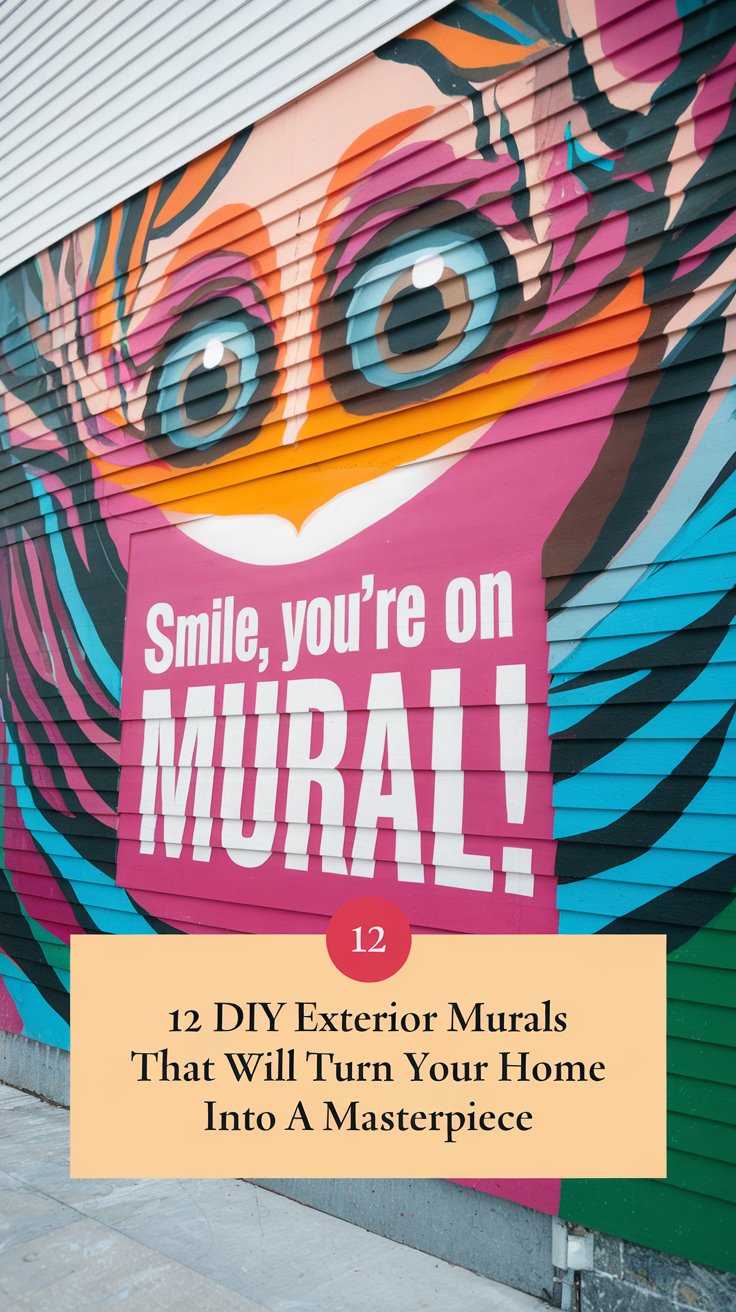 12 DIY Exterior Murals That Will Turn Your Home into a Masterpiece