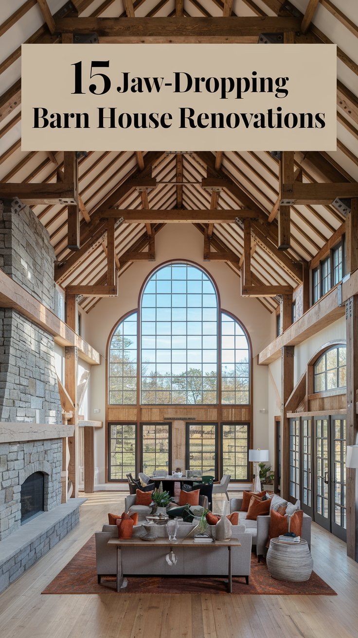15 Jaw-Dropping Barn House Renovations You Won't Believe Are Real!