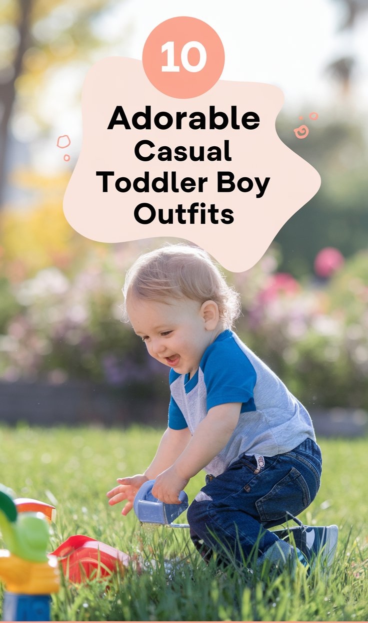 10 Adorable Casual Toddler Boy Outfits That'll Make You Want One in Your Size!