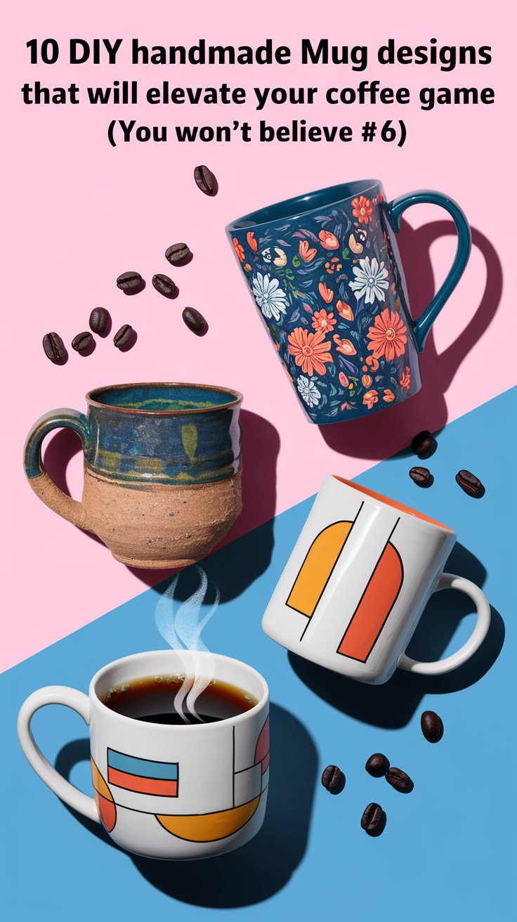 10 DIY Handmade Mug Designs That Will Elevate Your Coffee Game (You Won't Believe #6!)