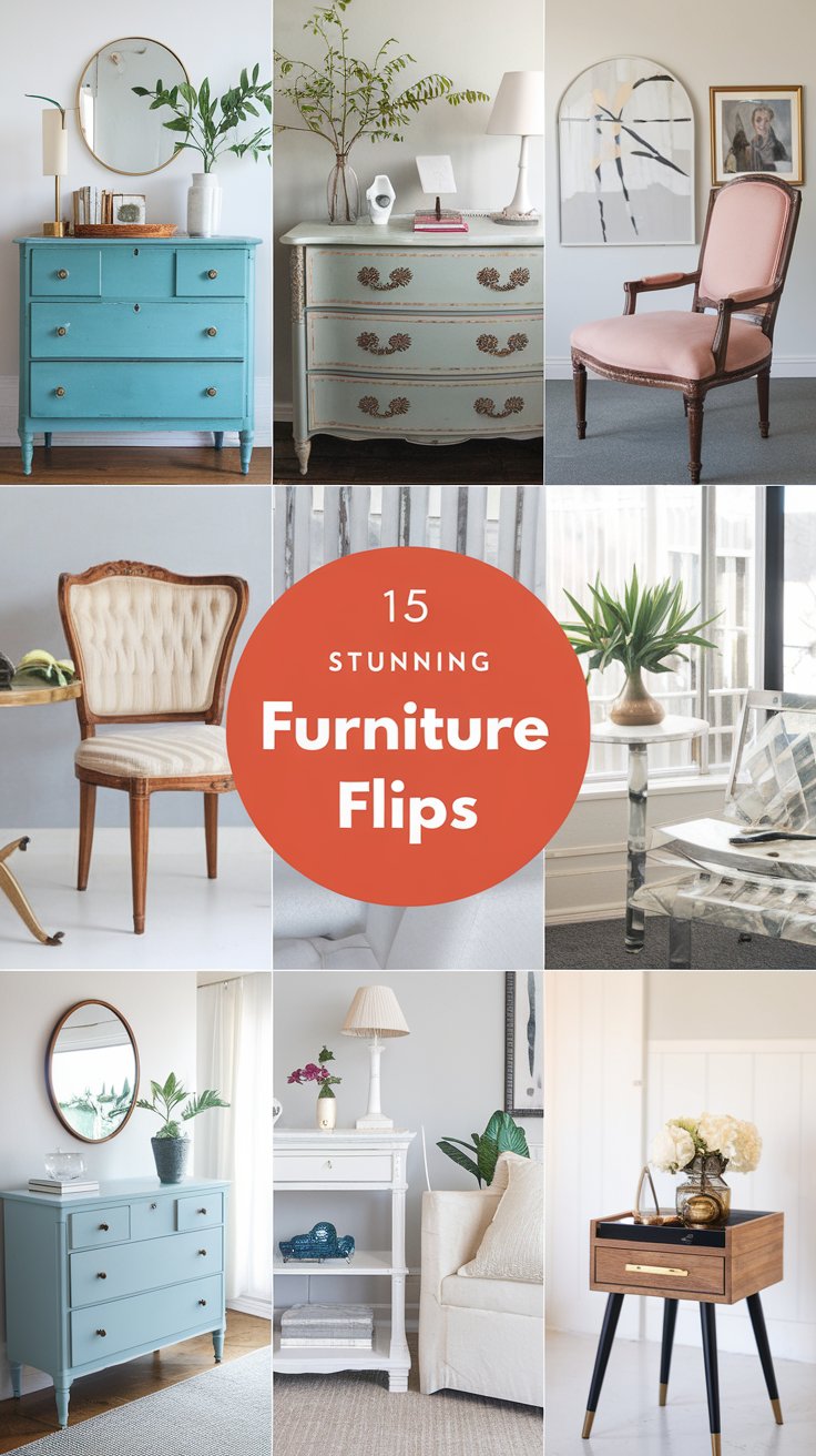 15 Stunning Furniture Flips That Will Transform Your Space on a Budget!