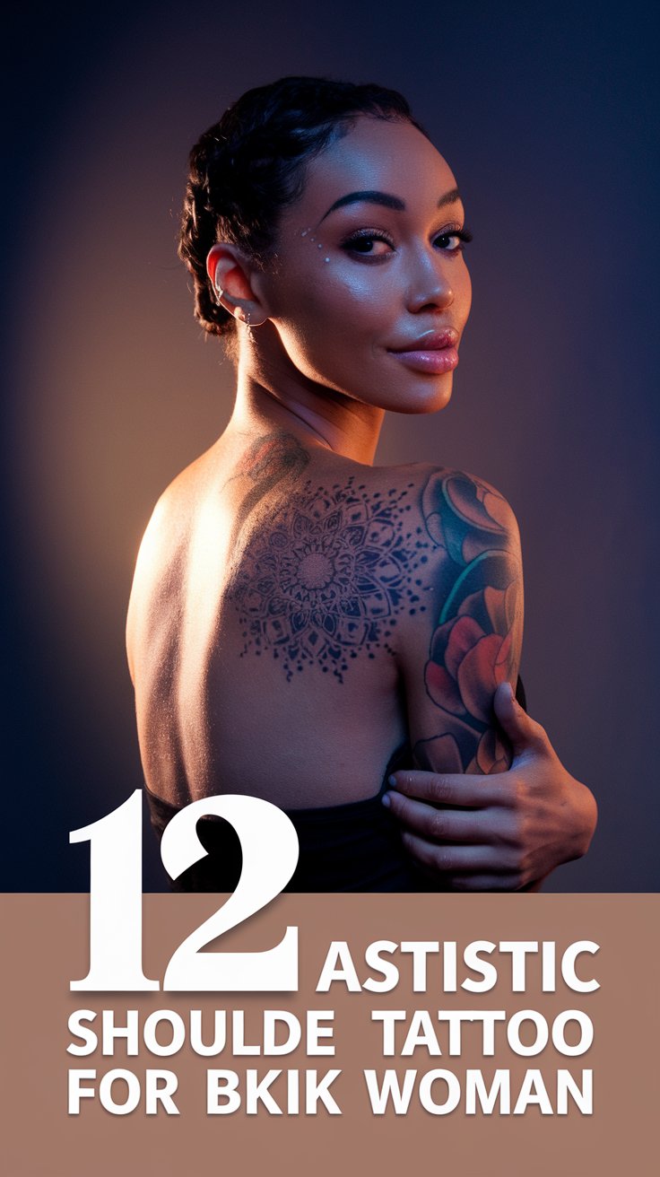 12 Artistic Shoulder Tattoos for Black Women That Make a Bold Statement!