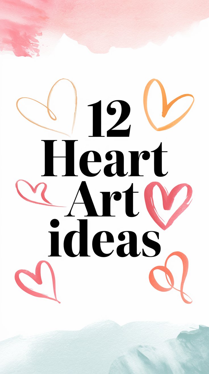 12 Heart Art Ideas That Will Transform Your Space into a Love Sanctuary