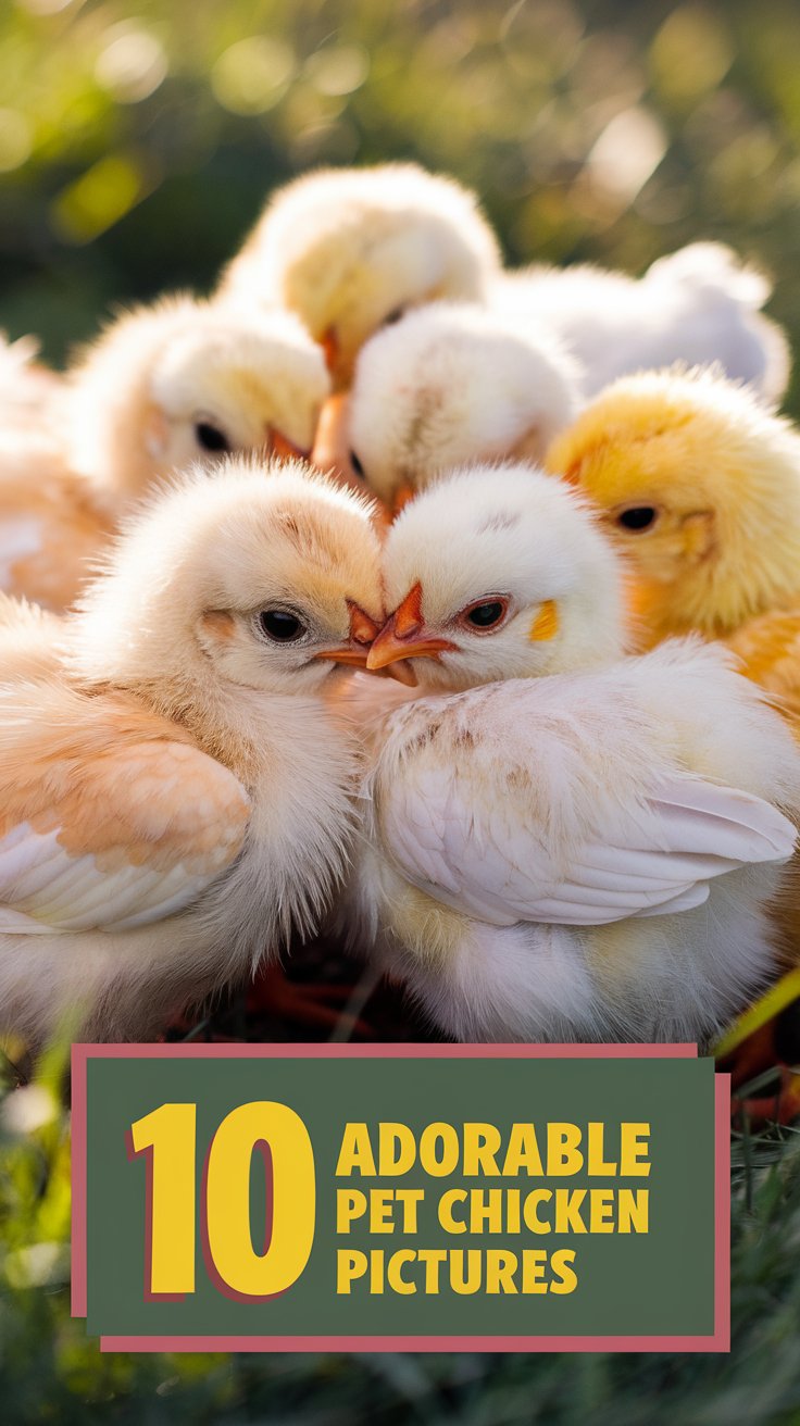 10 Adorable Pet Chicken Pictures That Will Make You Want to Start Your Own Flock!