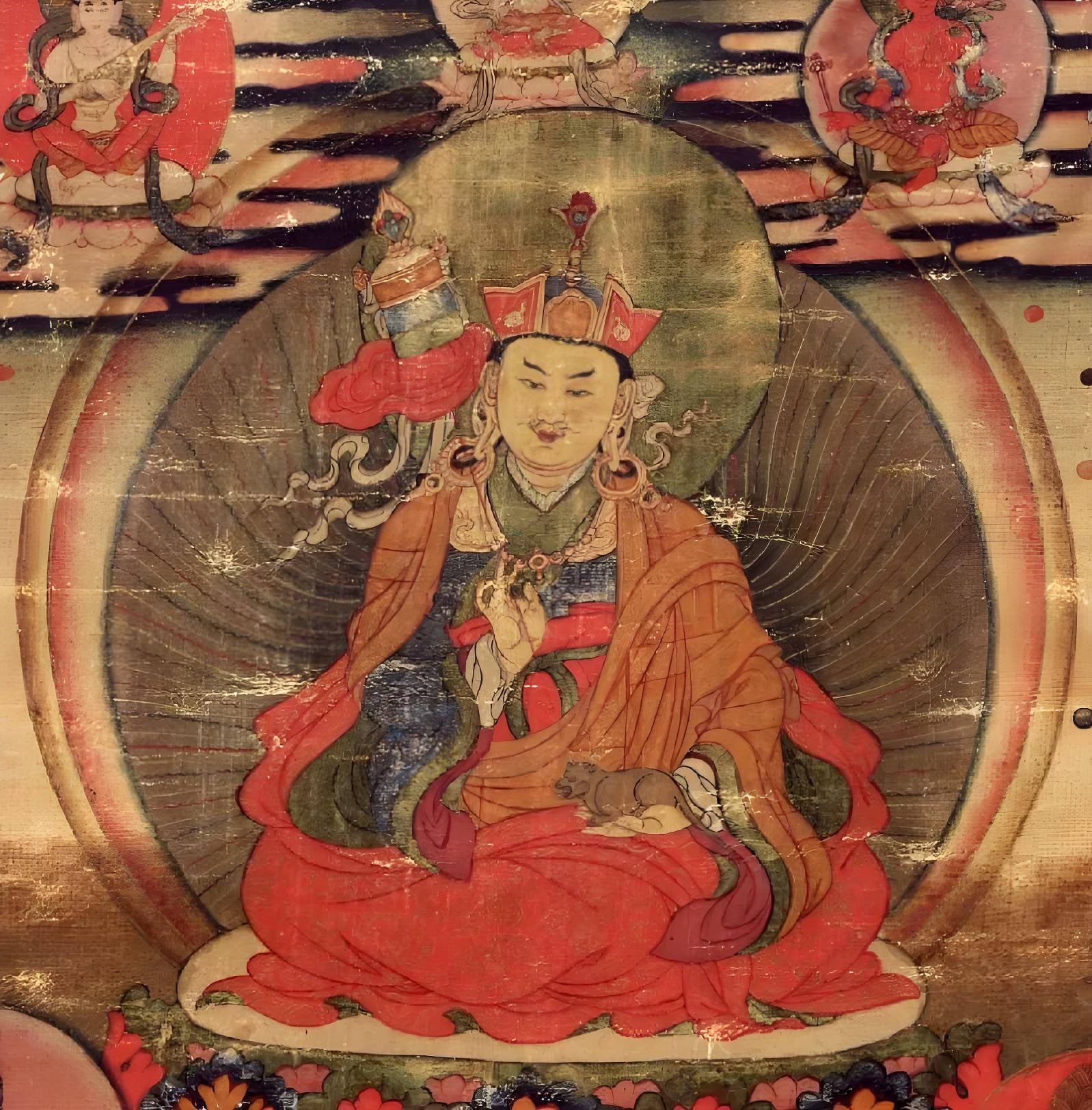 财神莲师（财宝天王相）