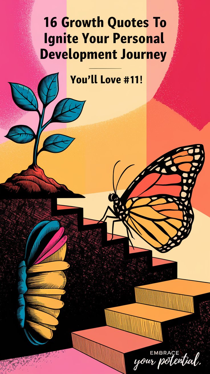 16 Growth Quotes to Ignite Your Personal Development Journey (You’ll Love #11!)