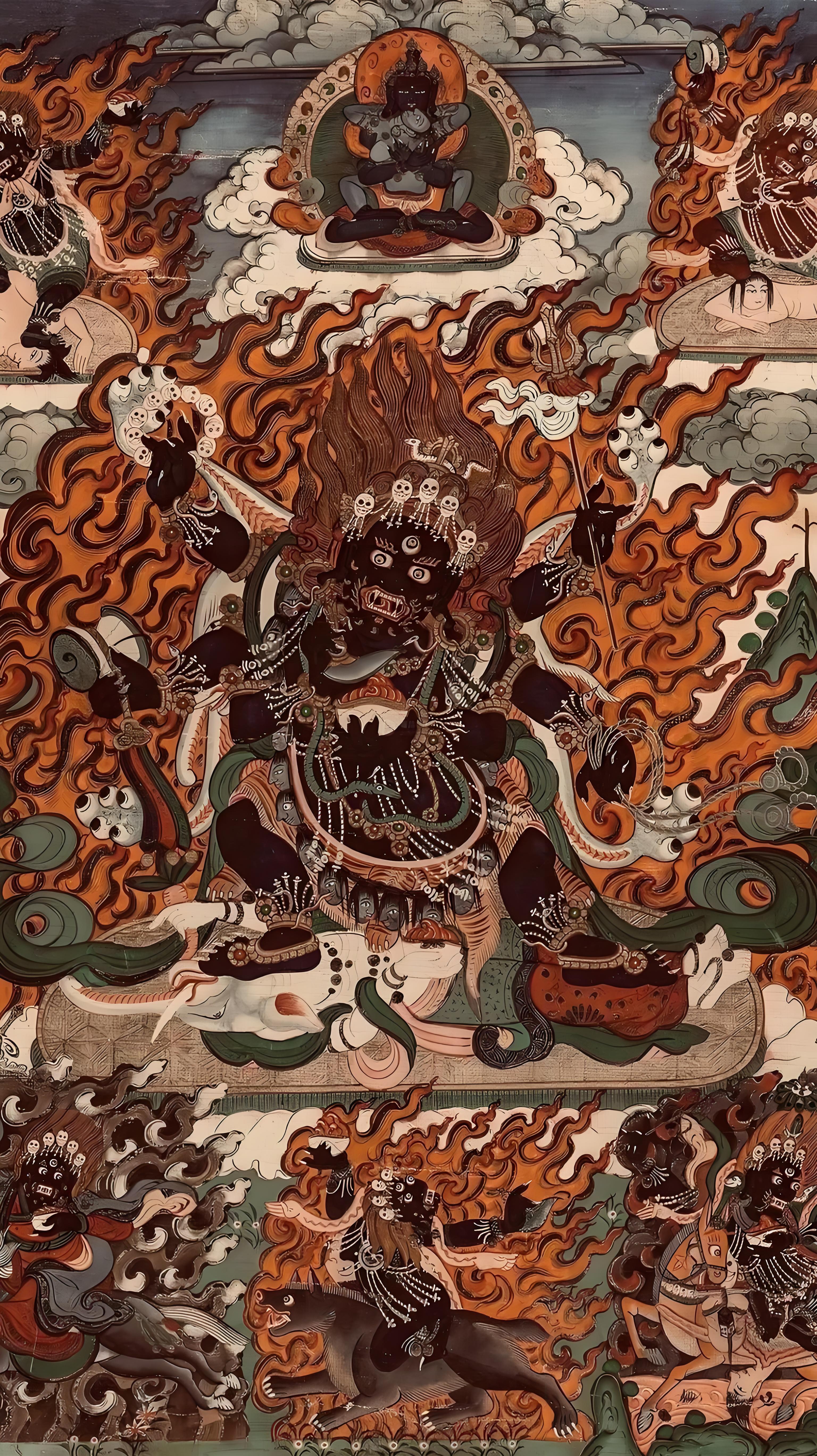 为什么藏传佛教的护法神那么恐怖呢？