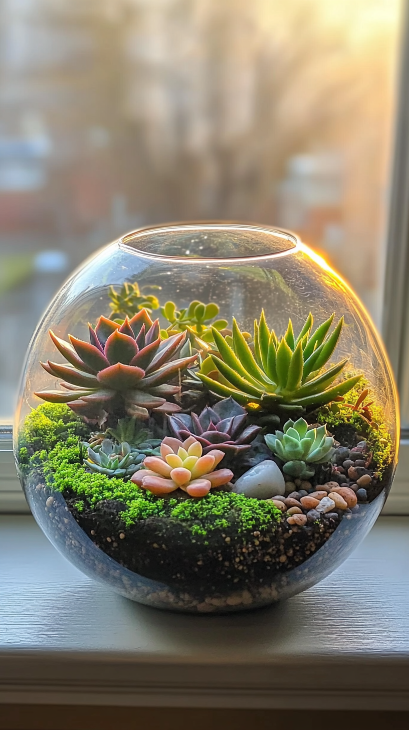 Nature-Inspired Terrarium